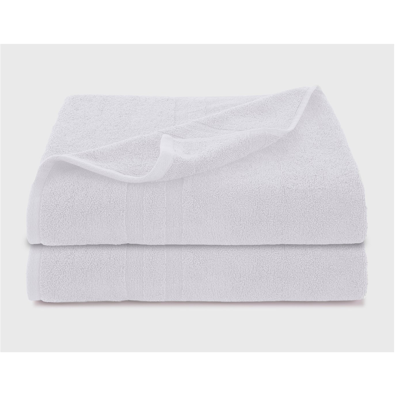 Martex Active 2-Pack White Gym Towel with SILVERbac™ Antimicrobial Technology
