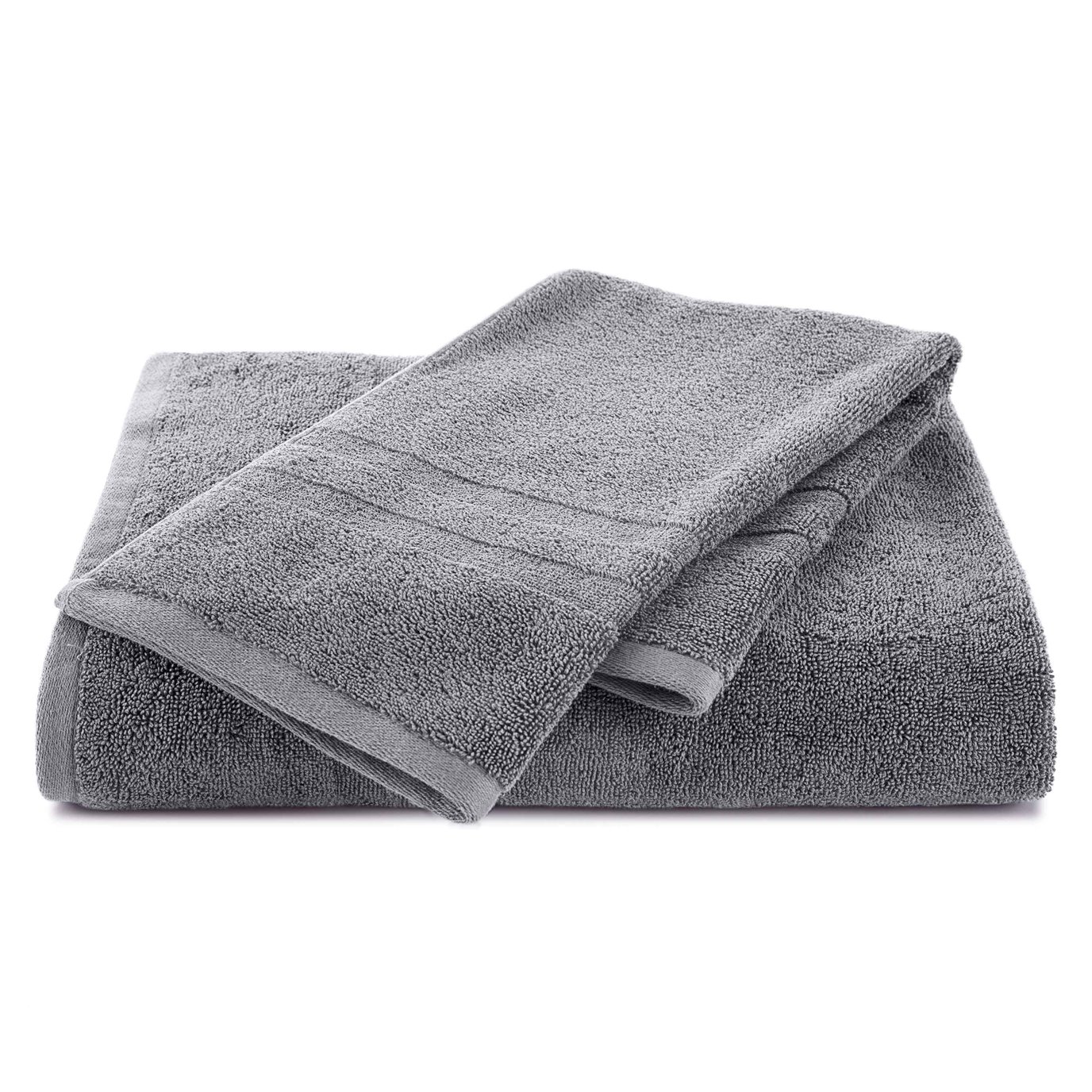 Martex Active 2-Pack Gray Workout Towel with SILVERbac™ Antimicrobial Technology