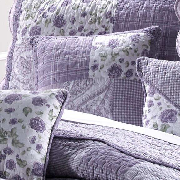 Lavender Rose Decorative Pillow