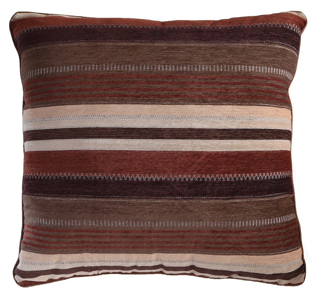Carstens Old West Stripe Southwestern Euro Pillow Cover 27" x 27"