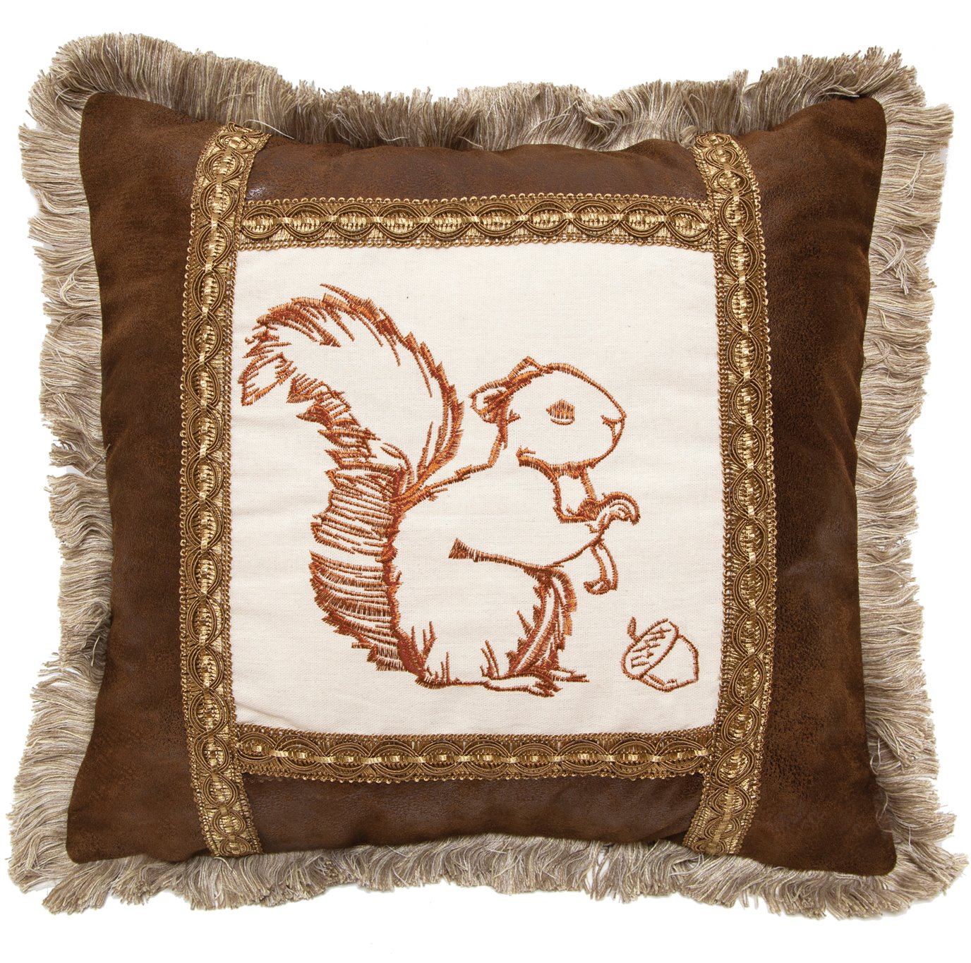 Squirrel Pillow 18"x18"