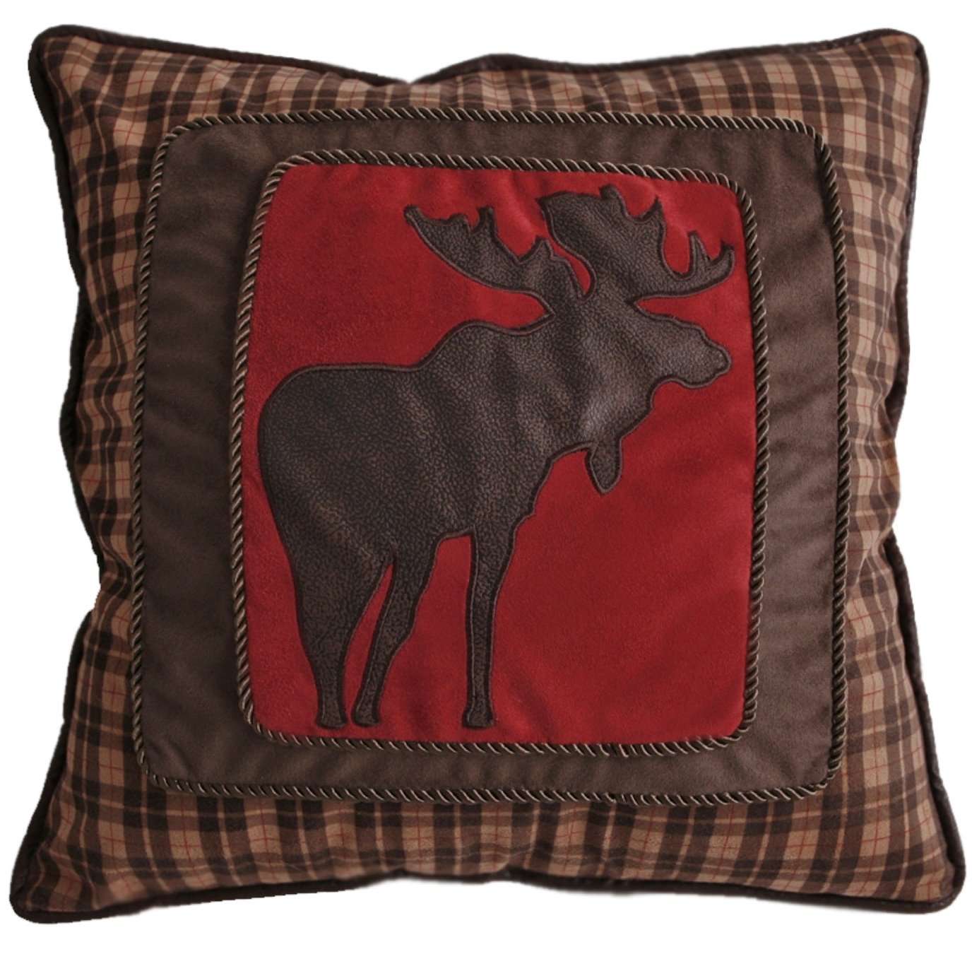 Rustic red sales throw pillows