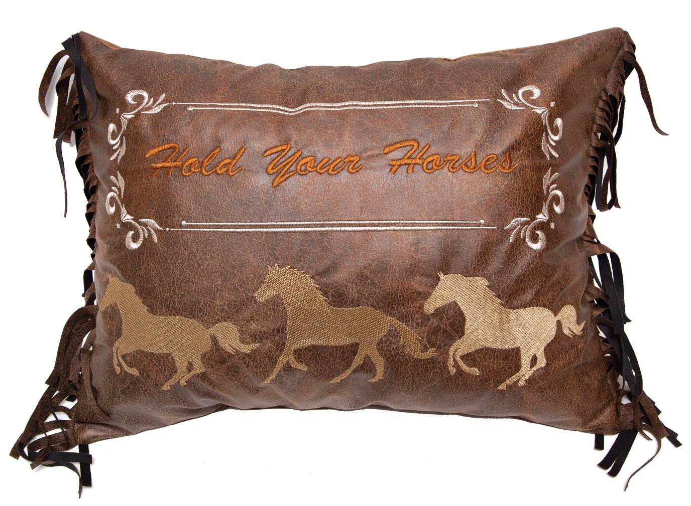 Hold Your Horses Pillow 16"x20"