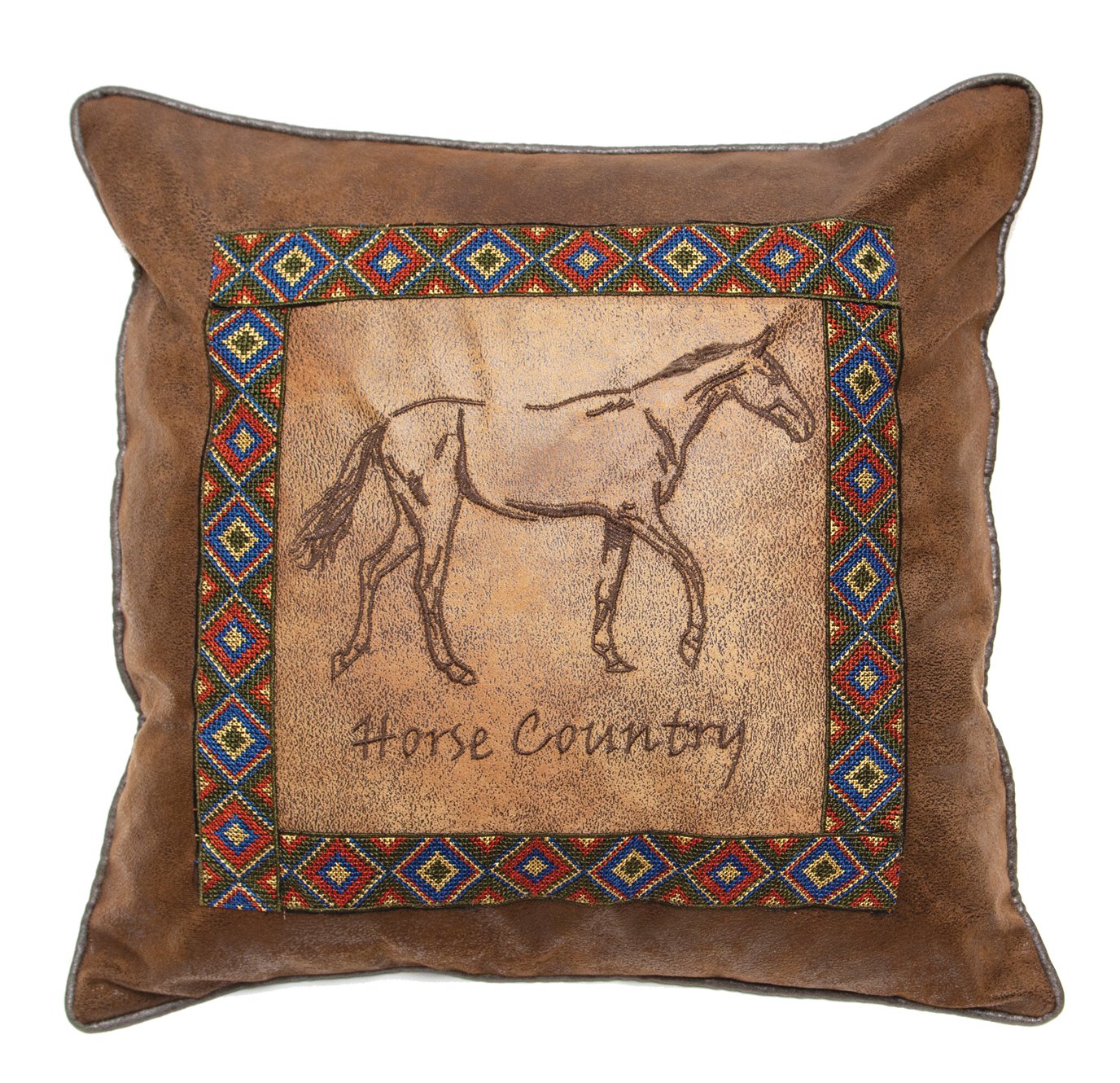 Horse Country Pillow 18"x18"