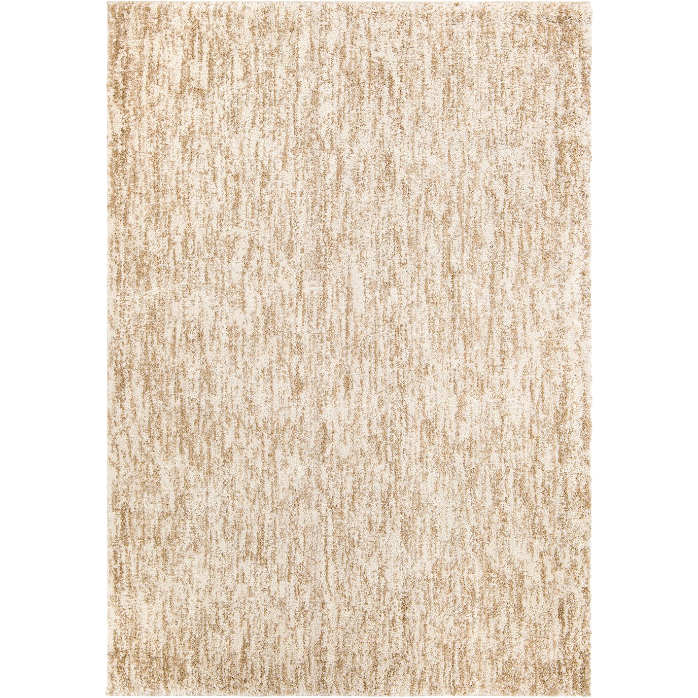 Solid Off White 5'3" X 7'6" Rug