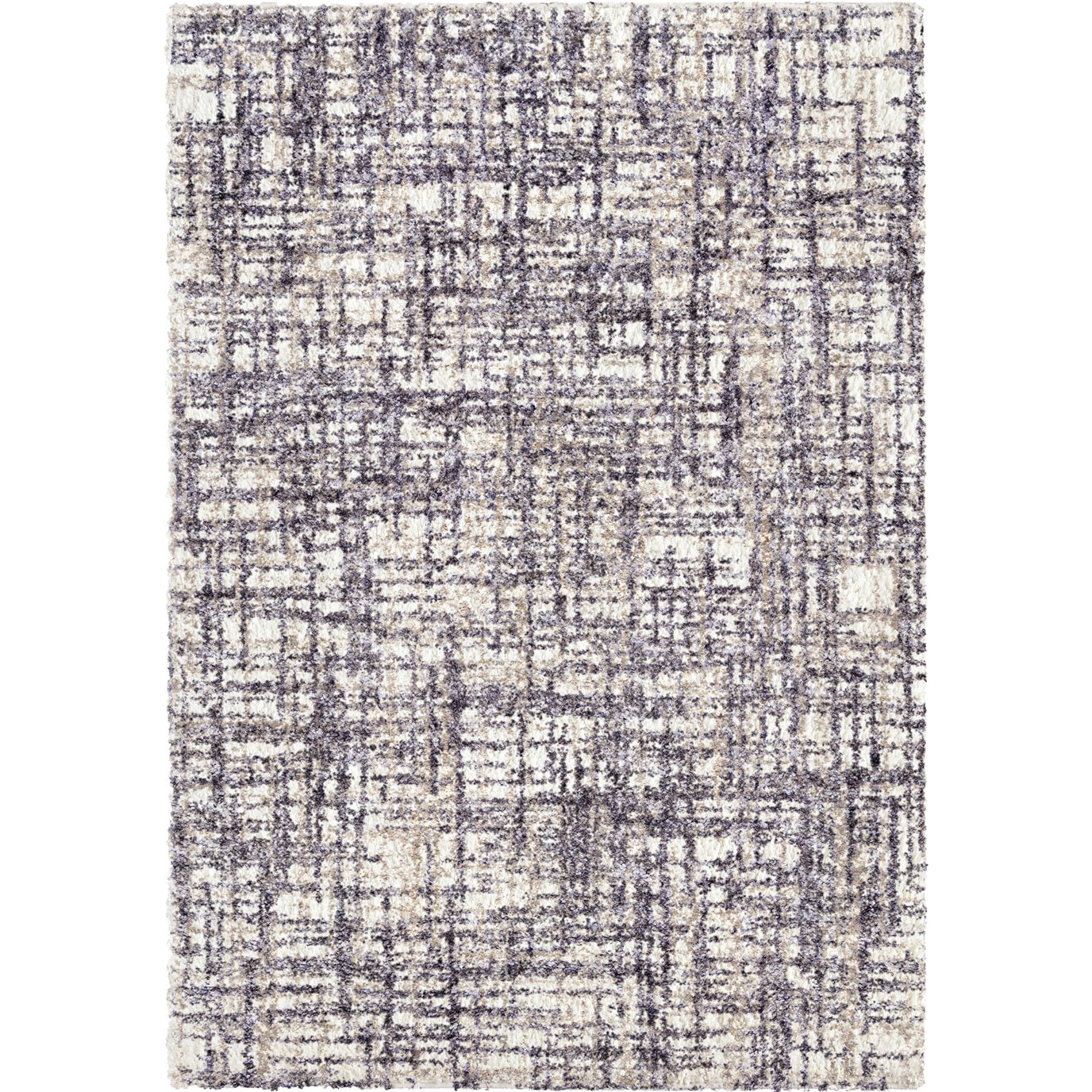 Cross Thatch Taupe 5'3"x7'6" Rug