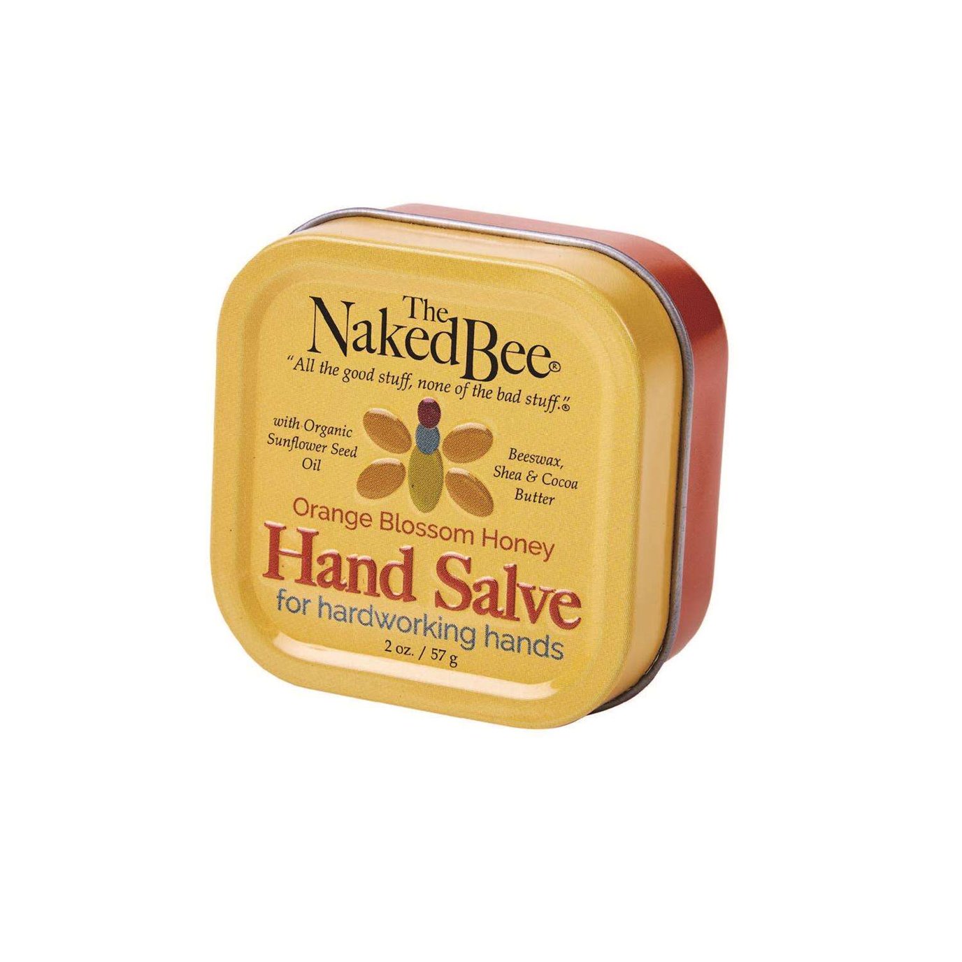 Naked Bee Orange Blossom Honey Hand Salve 1.5 oz