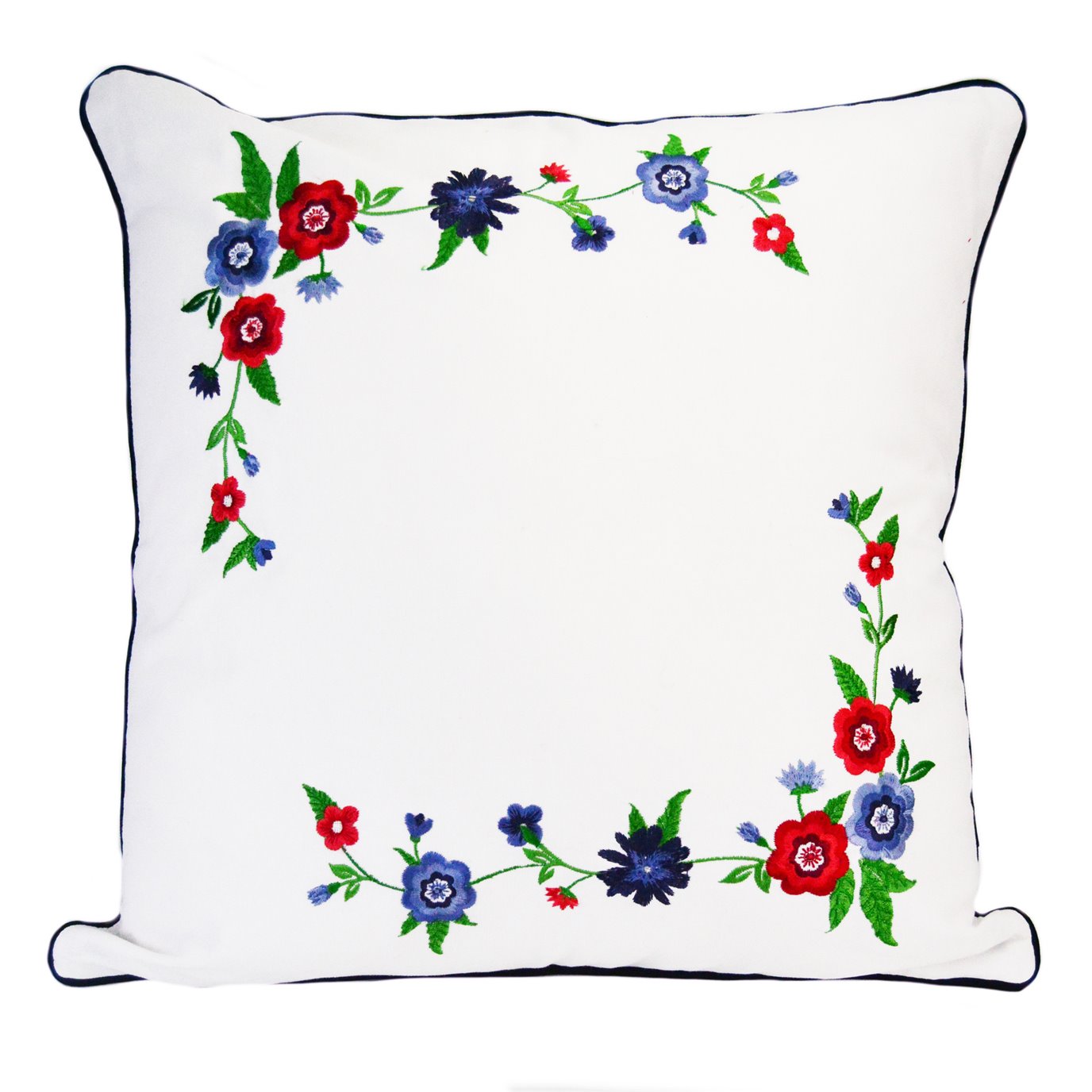 Dawson "White Emblem" Decorative Pillow