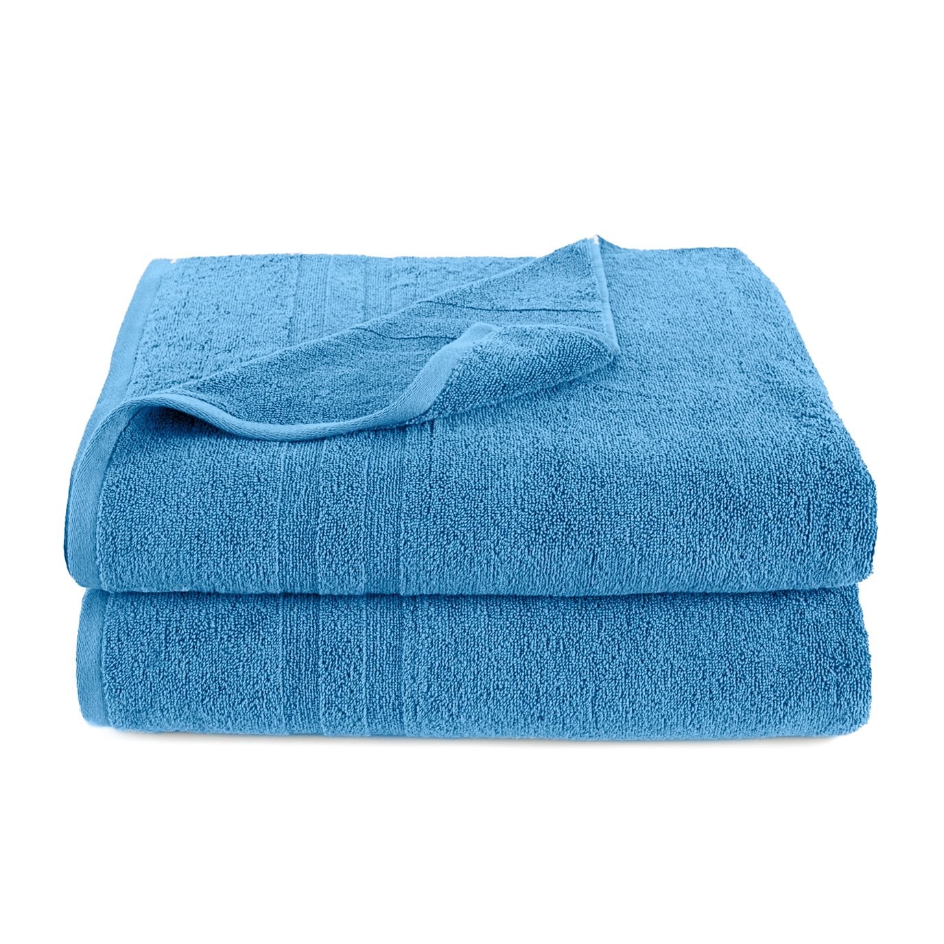 Martex Purity 2-Piece Blue Bath Sheet Set
