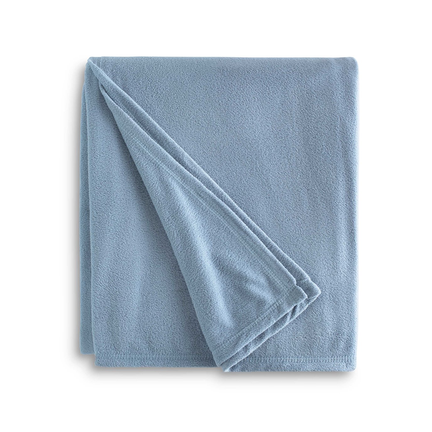 Martex Super Soft Fleece Twin Slate Blue Blanket by WestPoint Home