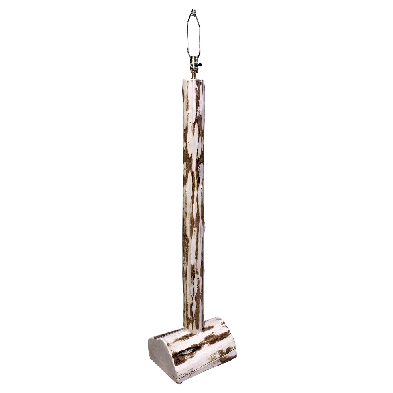 Montana Floor Lamp - Clear Lacquer Finish