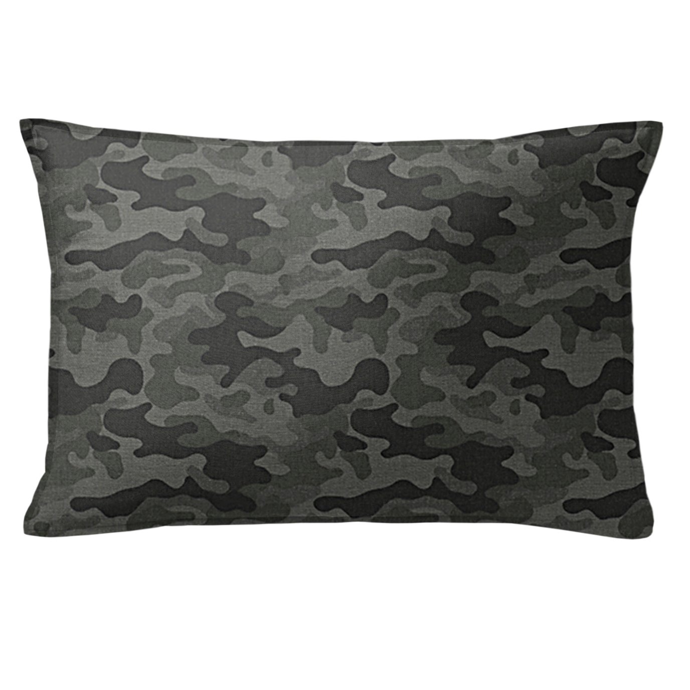Basic Camo Army Green Decorative Pillow - Size 14"x20" Rectangle
