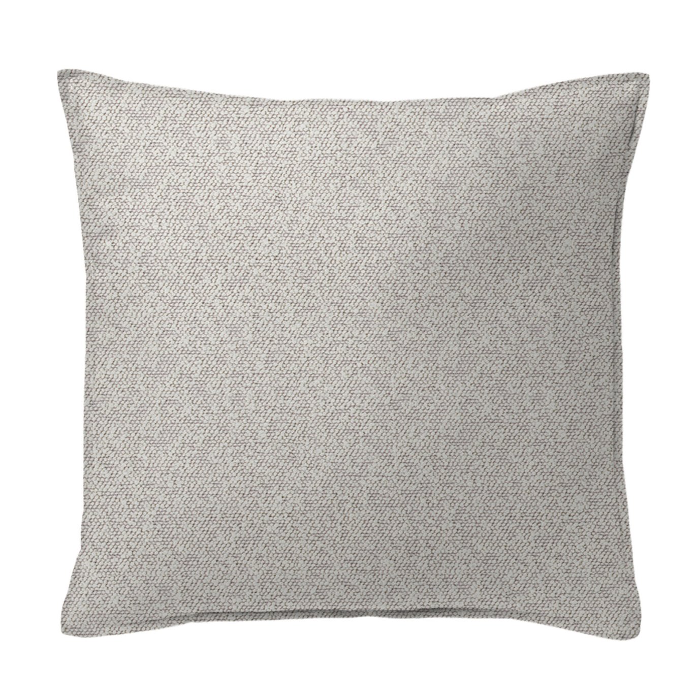 Jackson Boucle Cream Decorative Pillow - Size 20" Square