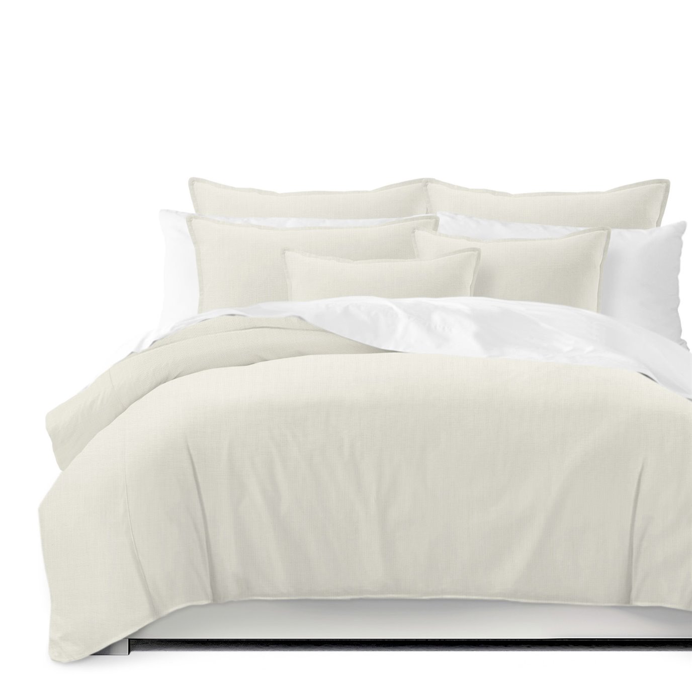 Ancebridge Vanilla Coverlet and Pillow Sham(s) Set - Size Full