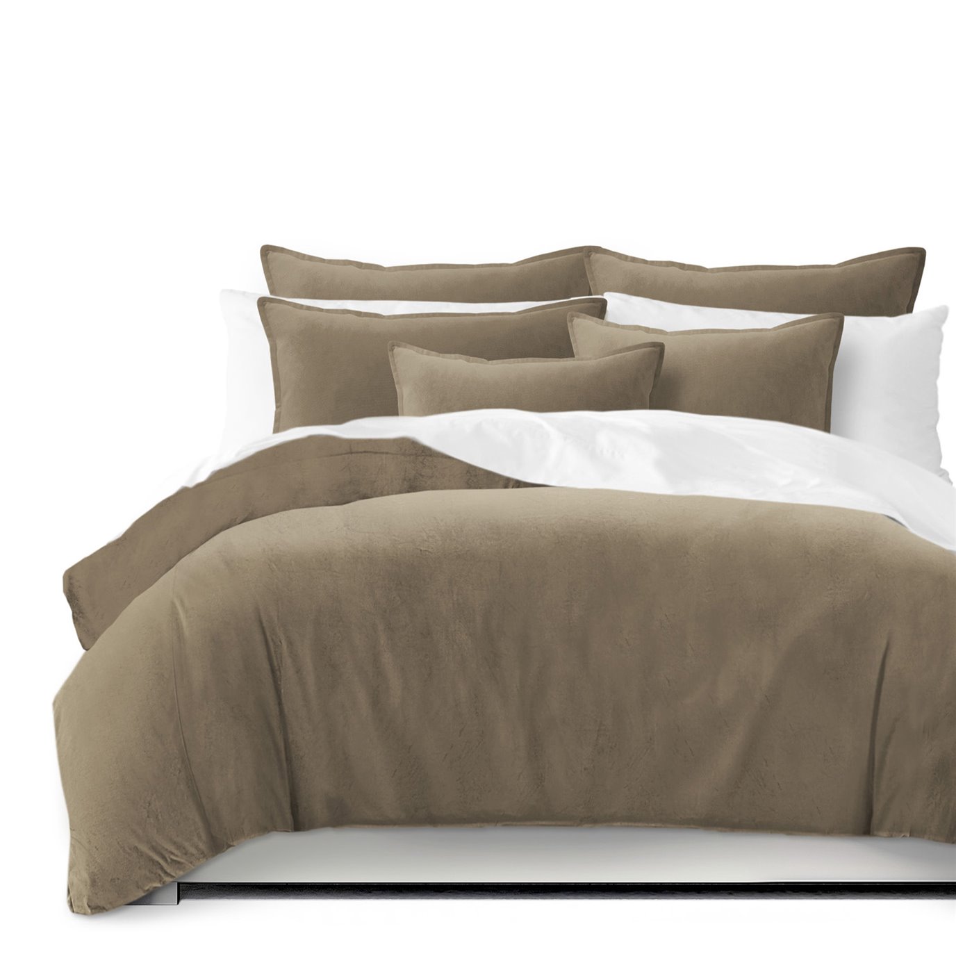 Vanessa Sable Comforter and Pillow Sham(s) Set - Size Super Queen