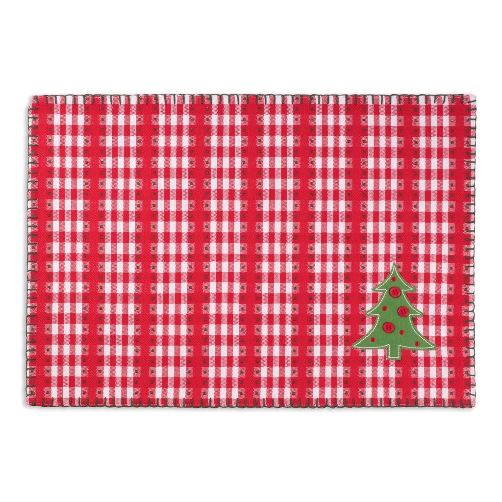 Jolly Tree Embellished Placemat