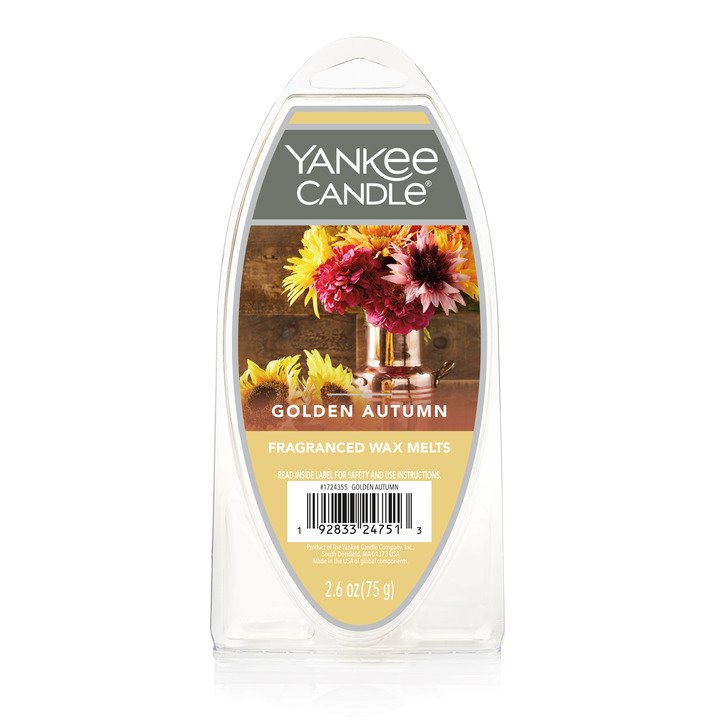 Yankee Candle Golden Autumn Wax Melts 6-Pack