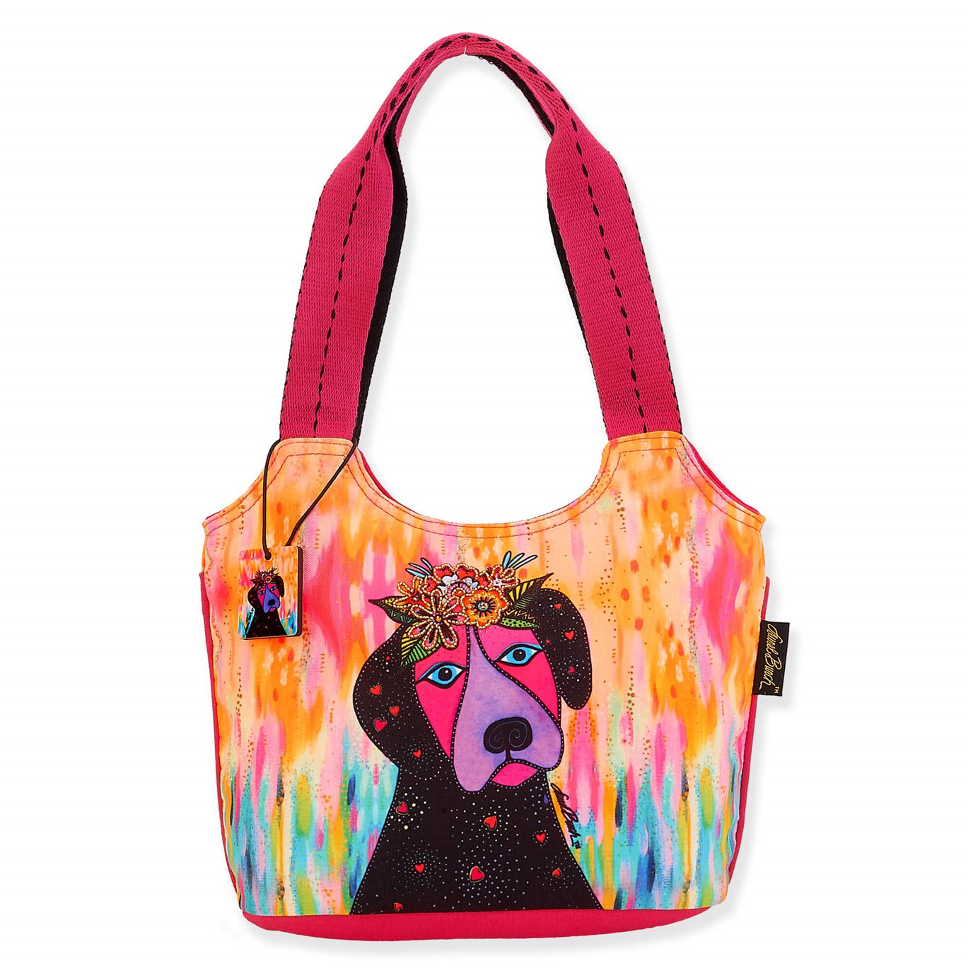 Violet Dogs Small Scoop Tote
