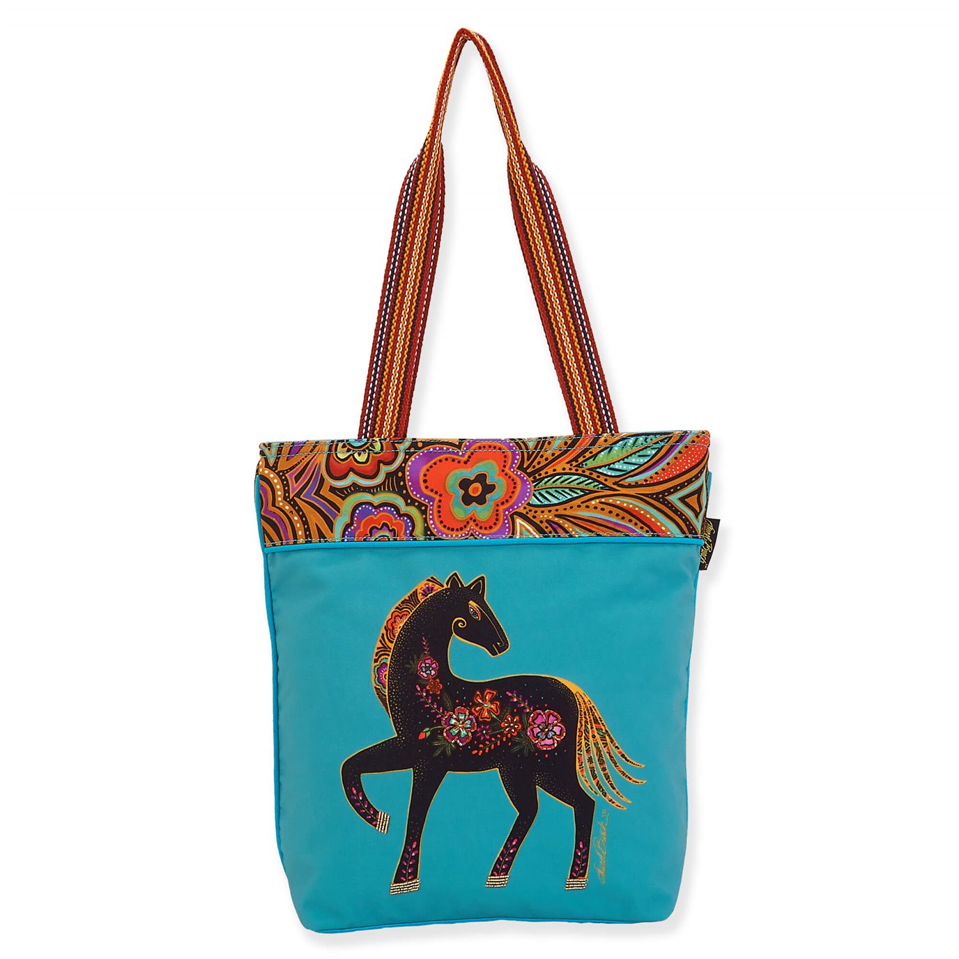 Laurel burch tote top