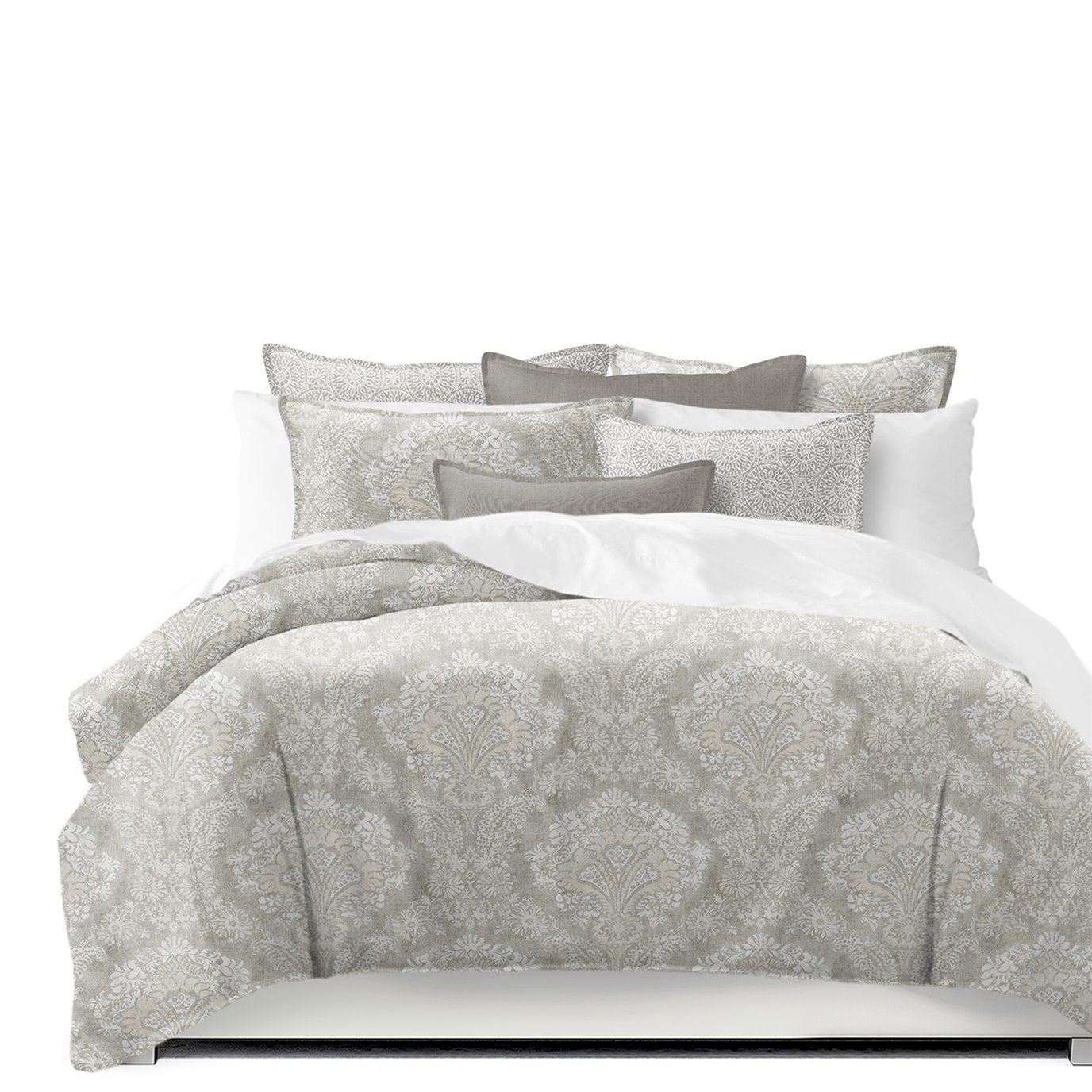 Ophelia Stone Queen Comforter & 2 Shams Set