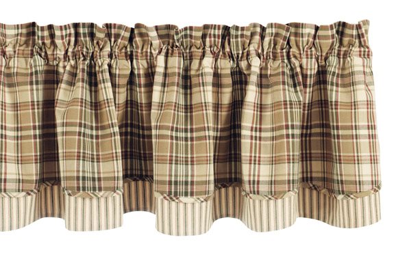 Thyme Lined Layer Valance 72X16
