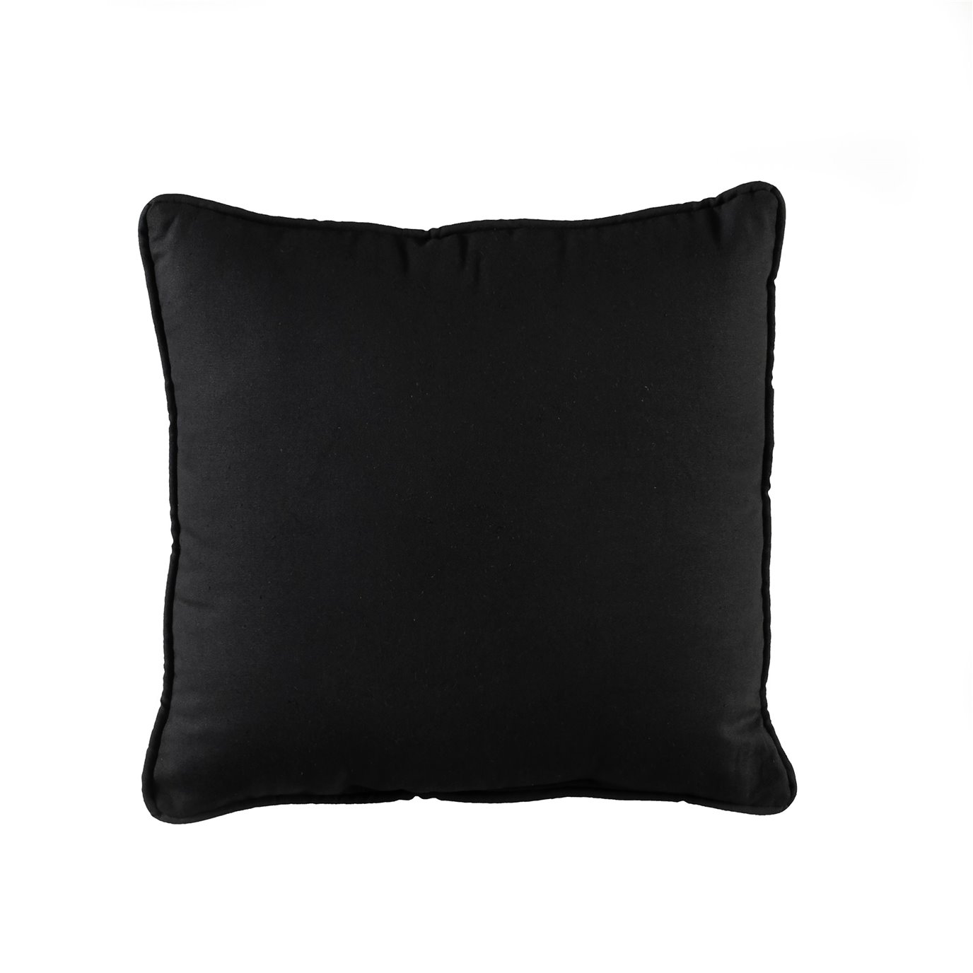 Babord Black Square Pillow