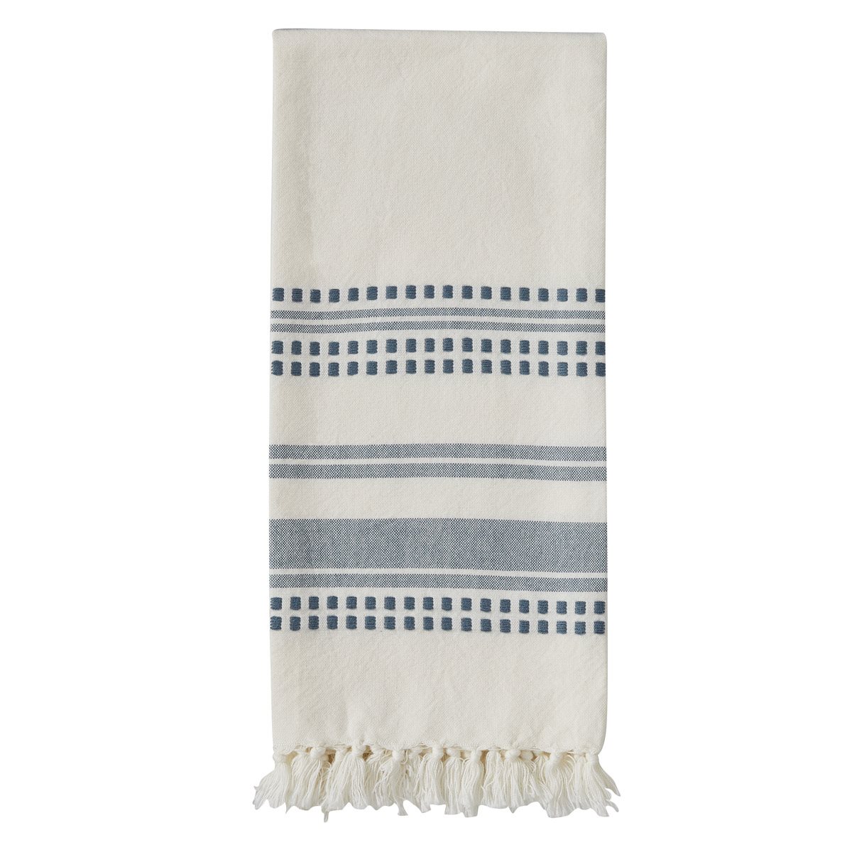 Kyla Woven Towel - Marine Blue