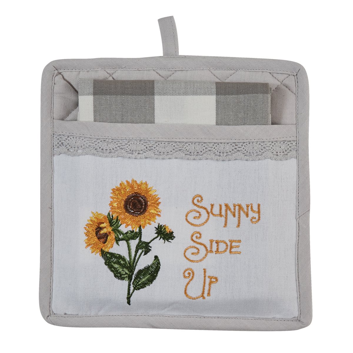 Sunny Side Up Pocket Potholder Set