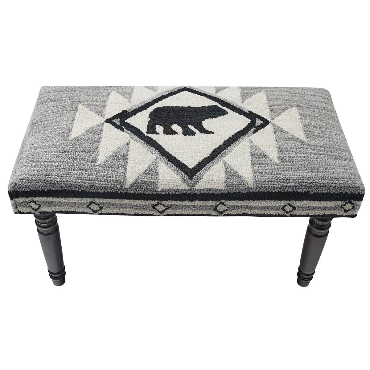 Tribal Hooked Bench