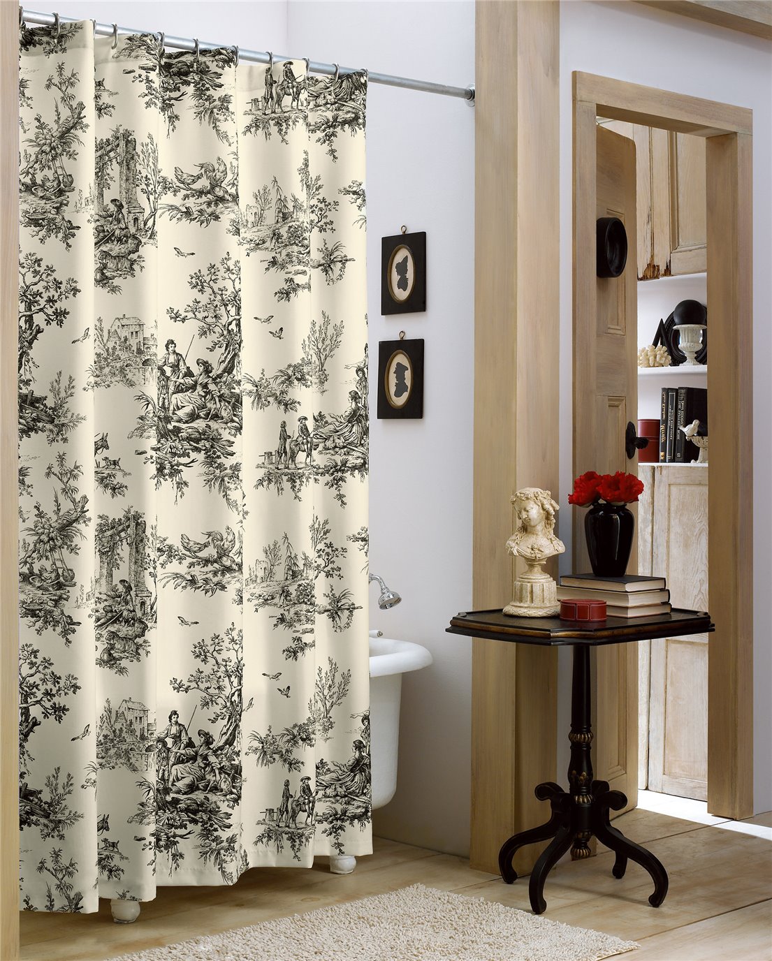 Bouvier Shower Curtain - Toile