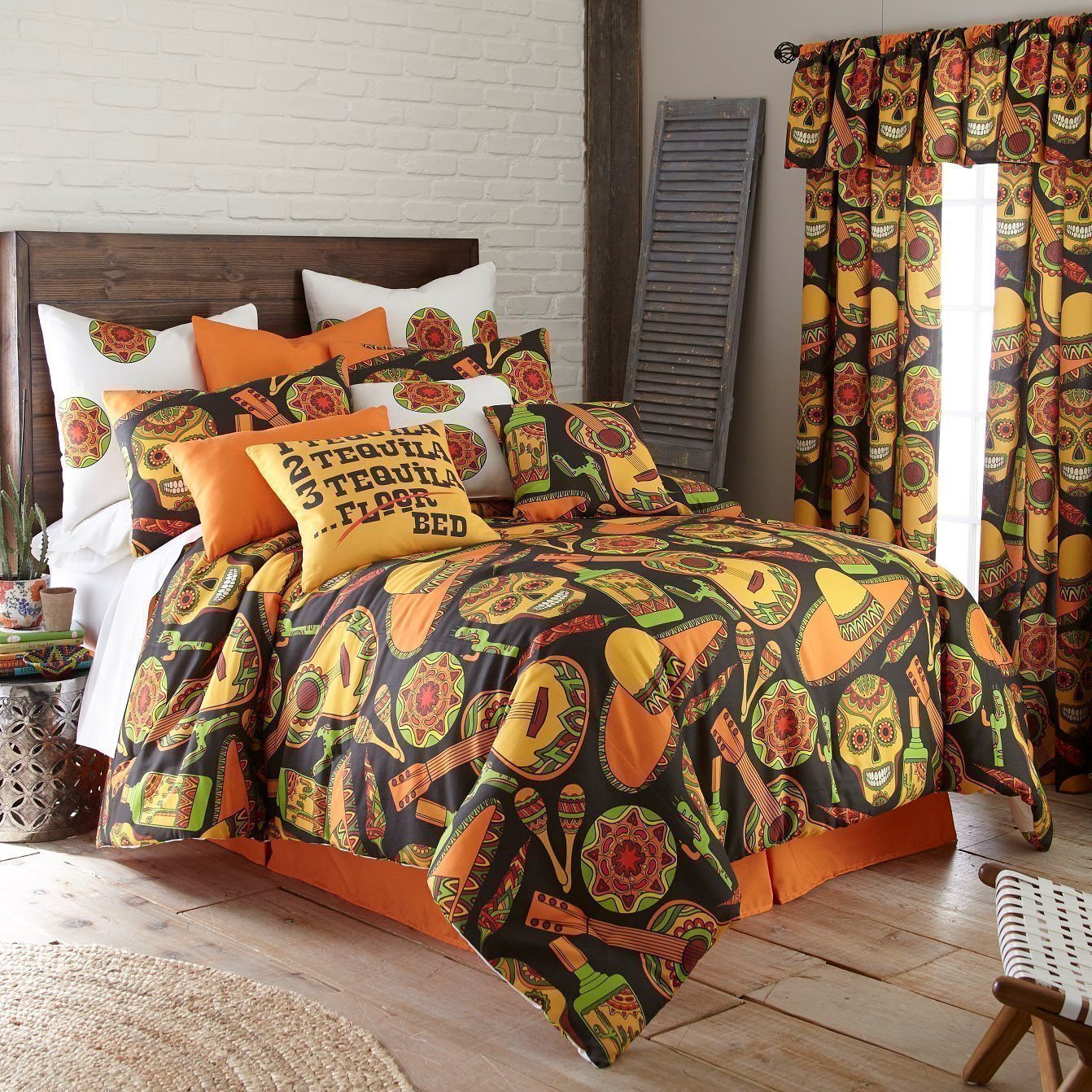 Mexican Fiesta Duvet Cover Set California King Size By Colcha Linens Mexican Fiesta Duvet Cover Set California King Size