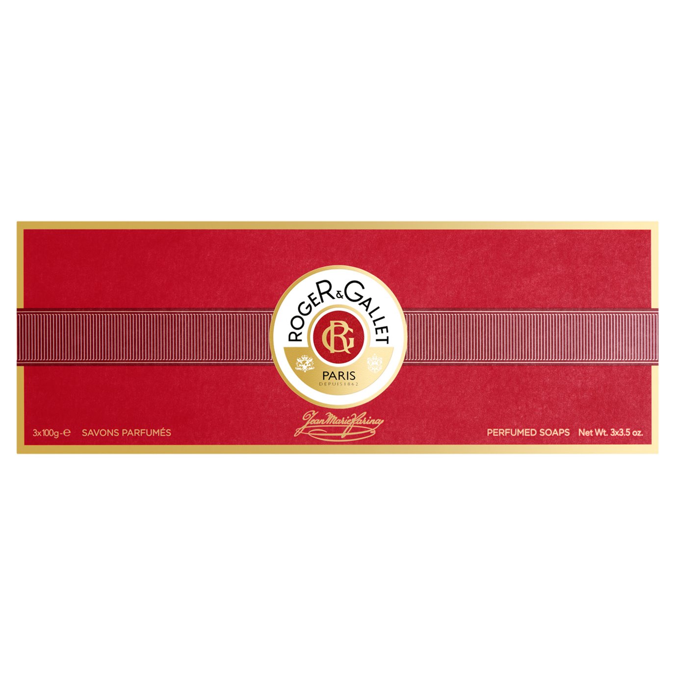 Jean Marie Farina Extra Vieille Perfumed Soaps Box of 3 by Roger & Gallet (3 x 3.5 oz)