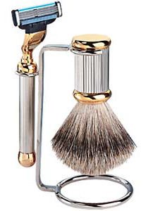 Caswell-Massey Chrome Shave Set