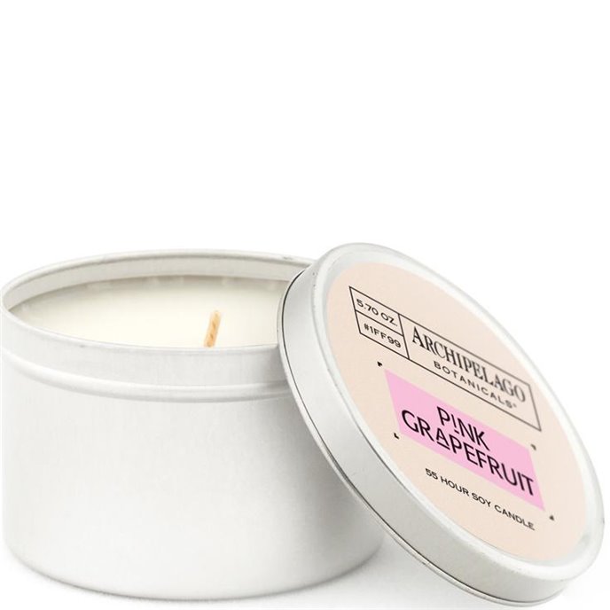 Archipelago Pink Grapefruit Tin Candle Thumbnail