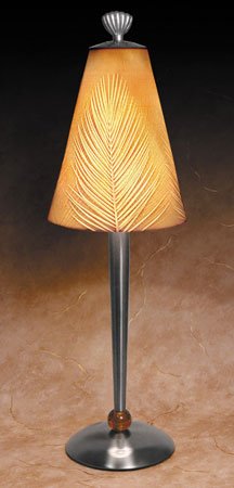 Palm Leaves Contemporary Lamp by Porcelain Garden Thumbnail