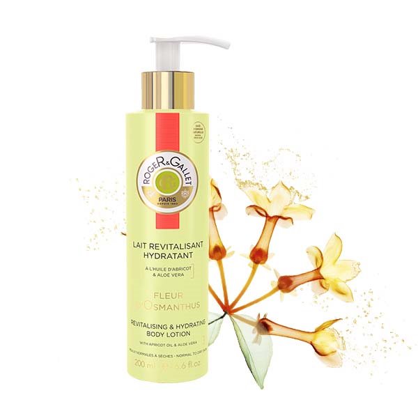 Roger & Gallet Fleur d'Osmanthus Revitalizing Body Lotion Pump Thumbnail