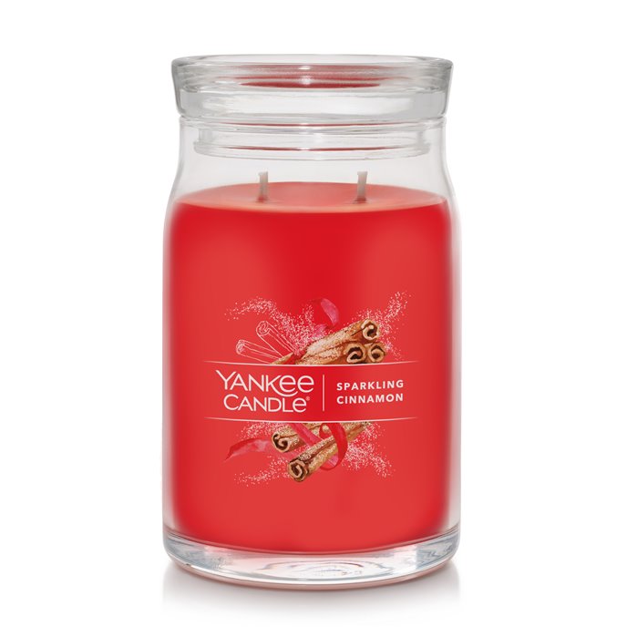 Yankee Candle Sparkling Cinnamon Signature Large 2-wick Jar Candle Thumbnail