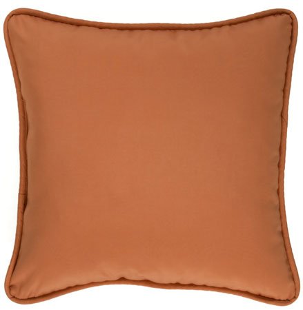 Cozumel Ginger Square Pillow Thumbnail