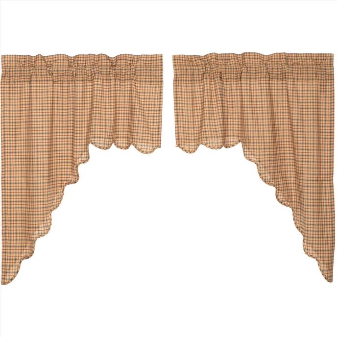 Millsboro Swag Scalloped Set of 2 36x36x16 Thumbnail