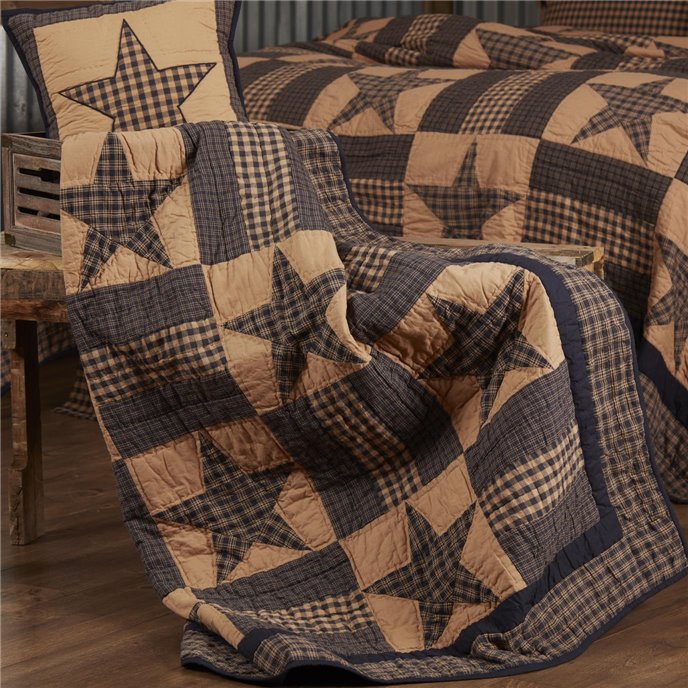 Teton Star Quilted Throw 60x50 Thumbnail