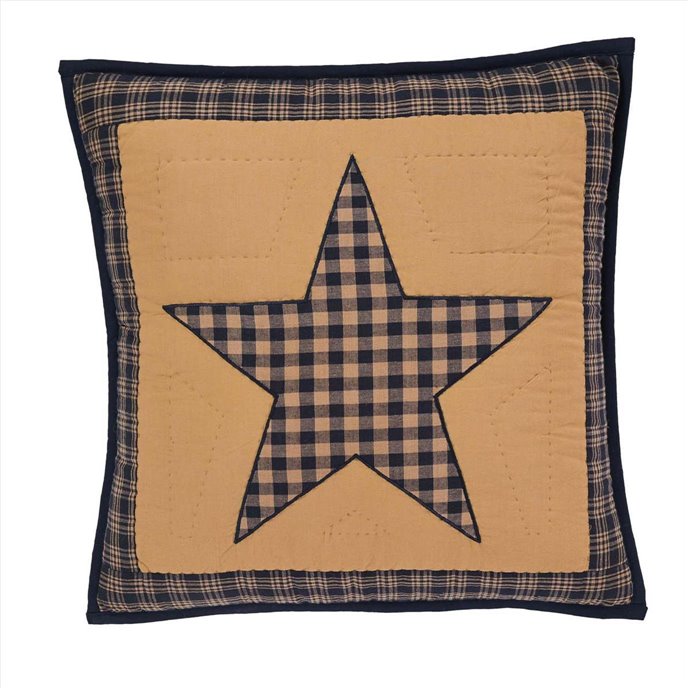 Teton Star Quilted Pillow 16x16 Thumbnail