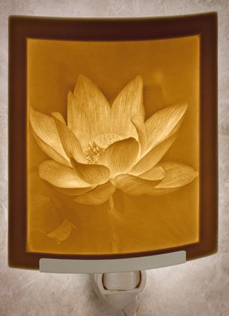 Lotus Flower Night Light by Porcelain Garden Thumbnail