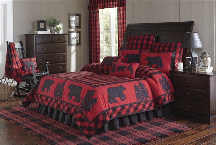 Buffalo Check King 3 Piece Quilt Set Thumbnail