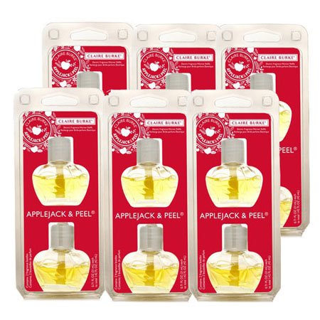 Claire Burke Applejack & Peel Fragrance Warmer Refill 6 Pack (12 bottles) Thumbnail