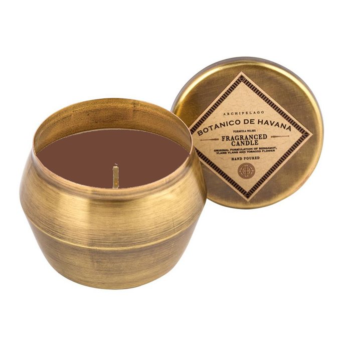 Archipelago Botanico de Havana Candle in a Brass Tin Thumbnail