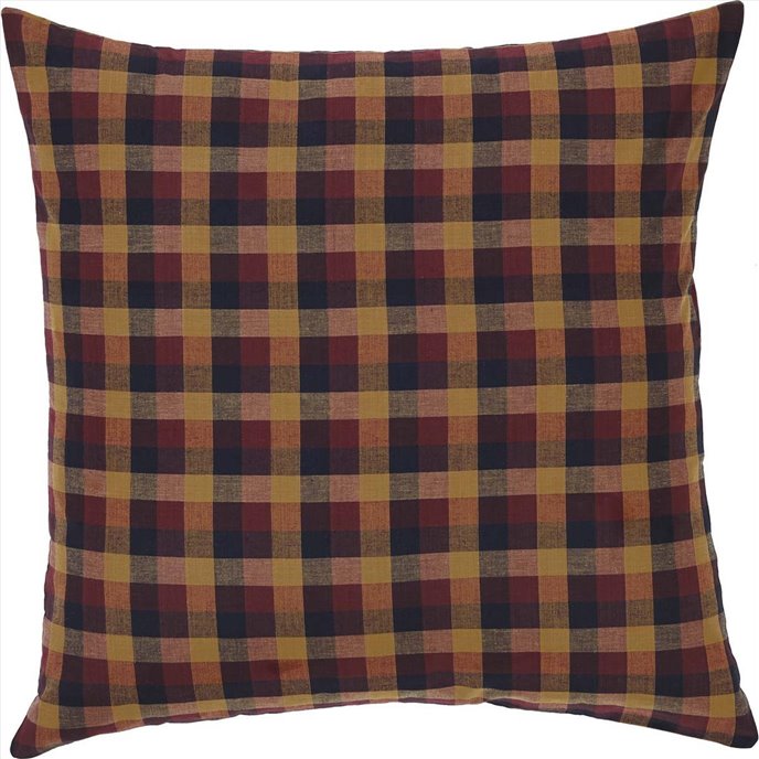 Heritage Farms Primitive Check Fabric Euro Sham 26x26 Thumbnail