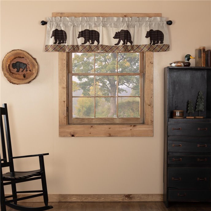 Wyatt Bear Valance 16x72 Thumbnail