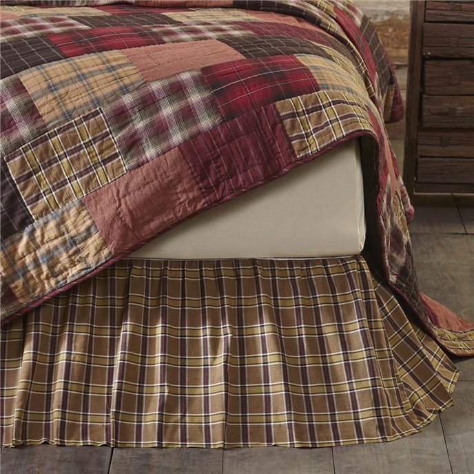 Wyatt King Bed Skirt 78x80x16 Thumbnail