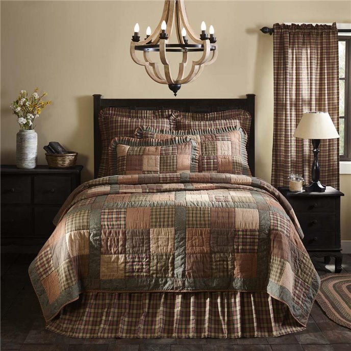 Crosswoods Twin Quilt 68Wx86L Thumbnail