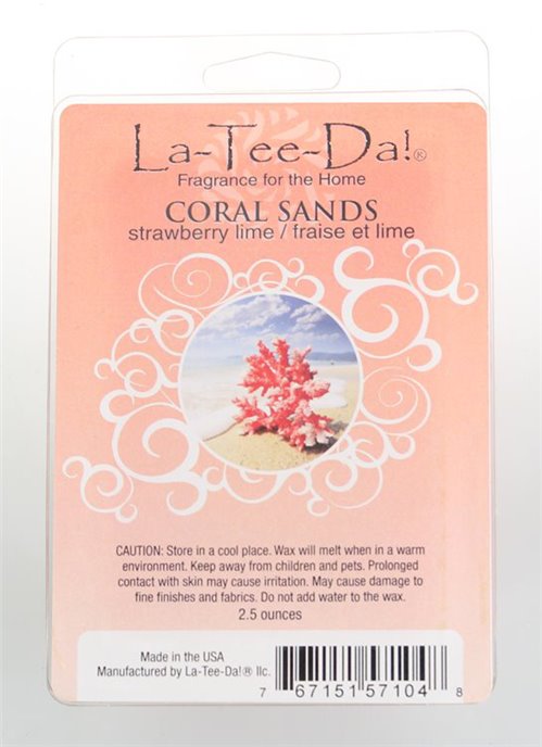 La-Tee-Da Wax Melts Coral Sands Thumbnail